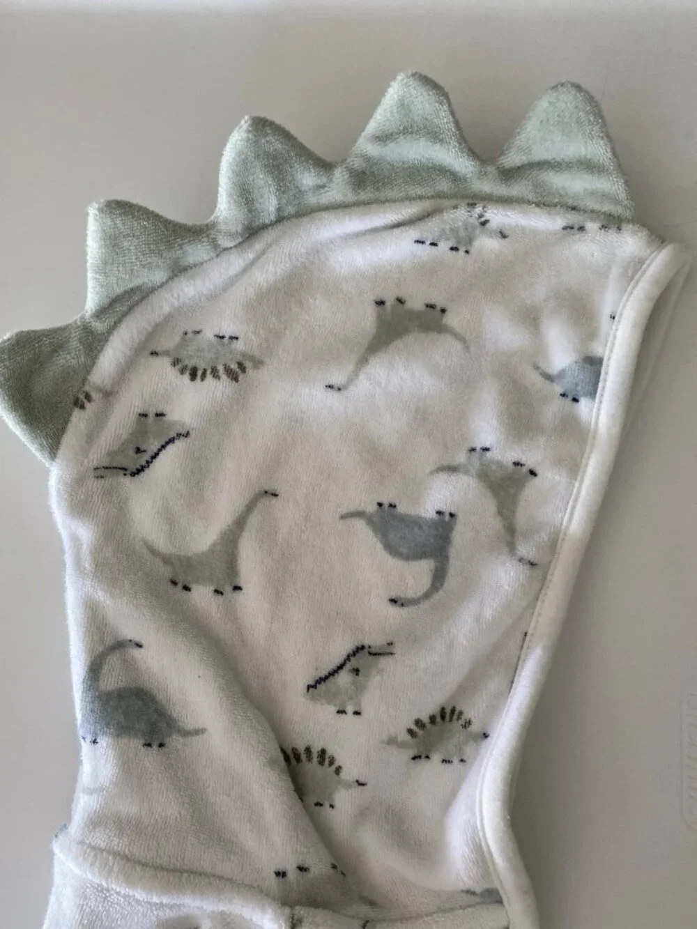Carter’s Baby Boy Robe 0-9M Hooded Dinosaur Bathrobe Green Just One You Brand